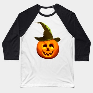 Pumpkin face Baseball T-Shirt